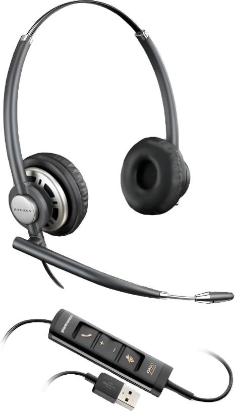 USED Poly Wire Headphones DA70