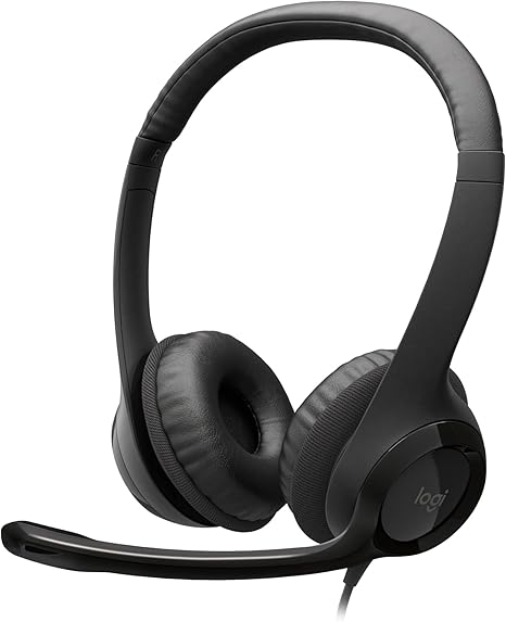 USED Logitech Headphones H390