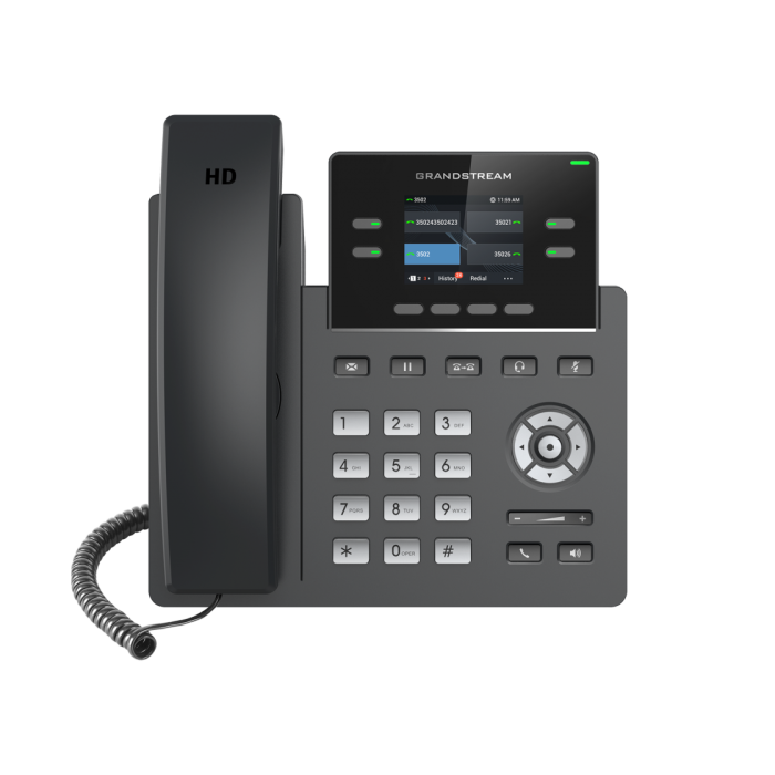 Grandstream - GRP2612W - 2 Line Carrier Grade IP WiFi Phone